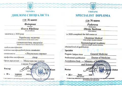 Сертифікати Юрко Олесі Юріївни (5) — Полтава психотерапевтичний центр «Емпатія»