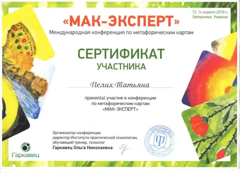 Сертификат «Виктори» — реабилитационный центр — Реабилитационный центр «Виктори»